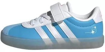Adidas VL Court 3 0 Kinder Schuh semi blau wei&szlig; pink