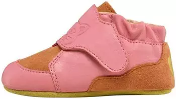 Affenzahn Leather Crawling Shoe Crawly rosa