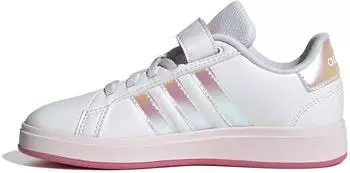 Adidas GRAND COURT 2.0 EL C ftwr white/iridescent/pink
