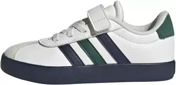 Adidas VL Court 3.0 EL C Kids core white/collegiate navy/collegiate green
