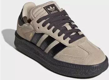 Adidas Samba XLG Kids stone khaki/core schwarz/utility schwarz