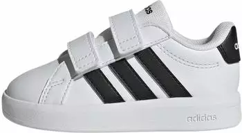 Adidas Grand Court Lifestyle Hook and Loop Kids cloud white/core black/cloud white