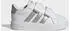 Adidas Grand Court Lifestyle Hook and Loop Kids silber/weiß