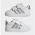 Adidas Grand Court Lifestyle Hook and Loop Kids silber/weiß
