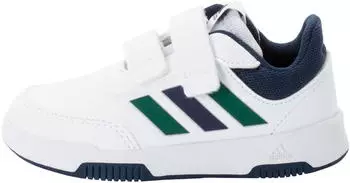 Adidas Tensaur Hook And Loop Kids cloud white/green/collegiate navy