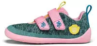AFFENZAHN Kinder Barfu&szlig;schuhe KNIT HAPPY Cham&auml;leon dunkelblau | 25