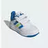 Adidas Tensaur Hook And Loop Kids cloud white/bright royal/solar slime