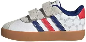 Adidas VL Court 3.0 Kids cloud white/pure ruby/mystery ink