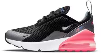 Nike Air Max 270 Kids black/metallic silver/smoke grey