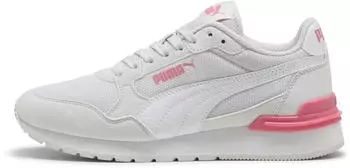 Puma Runner v3 NL V PS (384902) feather gray/wei&szlig;/magic rose pink