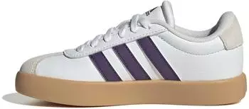 Adidas VL Court 3.0 Kids cloud white/violet/gum 3