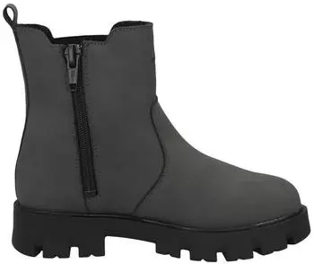 Däumling Kids Winter Ankle Boot with Zipper rosa/grau