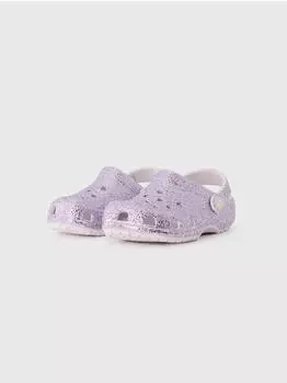 Crocs Classic Chunky Glitter Clog grape ice