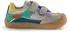 Naturino Barefoot Kesy Strap Shoe with Print beige/blau/grün