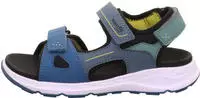 Superfit 1-000583-8060, Superfit Sandalen - Gr. 34 - Blau - Textil & Synthetik Jungen