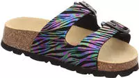 Superfit 1-800111-0090-24, Superfit Fussbettpantoffel schwarz (0090) 24 Kids
