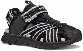 Geox J AIRADYUM BO Sandal schwarz/grau