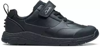 Clarks Jazzy Tap K black leather