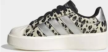 Adidas Platform Sneaker for Children & Teenagers crystal linen/silber metallic/core schwarz