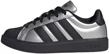 Adidas STREETTALK Shoes JUNIOR silver met./core black/silver met.