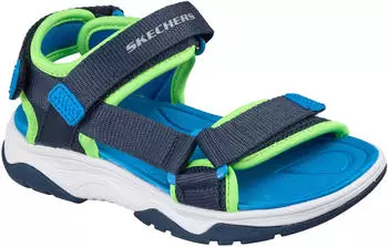 Skechers TREAD SEEKER Sandal with Velcro Closure blau