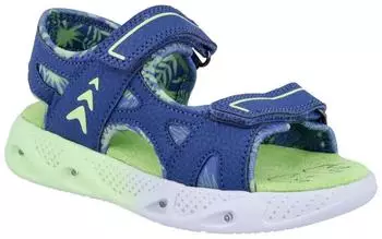 Richter Star (Blinki) Sandal Velcro Shoe with WMS blau/kiwi