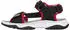 Skechers TREAD SEEKER Sandale mit Klettverschluss schwarz/rot