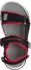 Skechers TREAD SEEKER Sandale mit Klettverschluss schwarz/rot