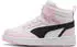 Puma Rebound V6 Mid Kids (393831) puma white/puma black/pearl pink