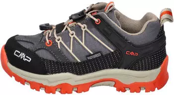 CMP Rigel Low WP Kids (3Q54554) grau/orange