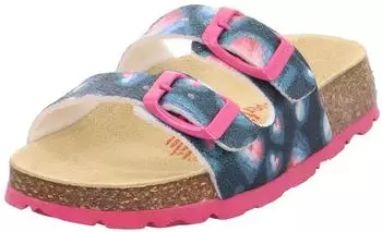 Superfit Fussbettpantoffel (1-800111) blue/multi 8230