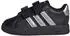 Adidas Grand Court Lifestyle Hook and Loop Kids core black/silver metallic