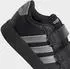 Adidas Grand Court Lifestyle Hook and Loop Kids core black/silver metallic