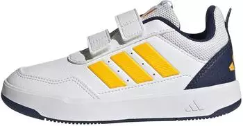 Adidas Tensaur Sport 3.0 Hook and Loop Kids Shoes cloud white/collegiate gold/collegiate navy
