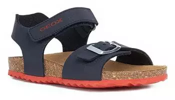 Geox J Ghita Boy B Sandals navy/rot