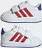 Adidas GRAND COURT 3.0 KIDS cloud white/royal blue/better scarlet