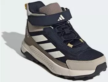 Adidas Terrex Anylander Mid Children Hiking Shoes beige/wonder white/khaki six