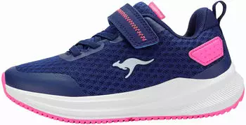 KangaROOS K-RDK FAM EV Sneaker bellewether blau/neon pink