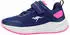 KangaROOS K-RDK FAM EV Sneaker bellewether blau/neon pink