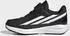 Adidas FortaRun Elastic Lace Top Strap Kids core schwarz/ftwr weiß/silber metallic