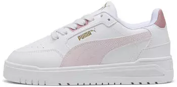 Puma Shuffle Downtown Lo Jr (403739) white powder pink