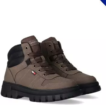 Tommy Hilfiger Lace-up Boots Autumn Boots schlammfarben/schwarz