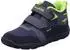 KangaROOS K-BXK GRASHOPPER MID V Sneaker Barefoot Shoe with Warm Lining dk navy/lime