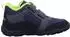 KangaROOS K-BXK GRASHOPPER MID V Sneaker Barefoot Shoe with Warm Lining dk navy/lime