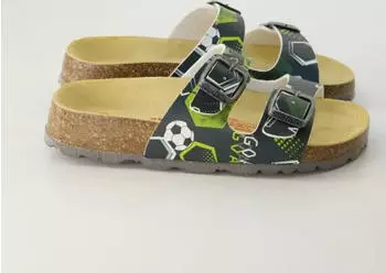 Superfit Fussbettpantoffel (1-800111) schwarz/mehrfarbig 130