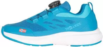 Trollkids Sneaker dynamic blue/wei&szlig;