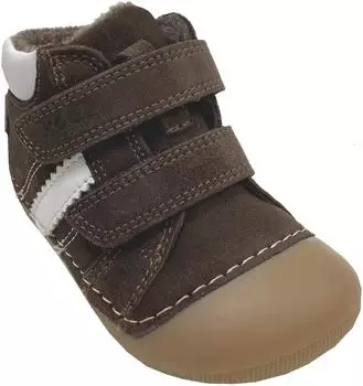 Koel Austin Barefoot Shoes made of Suede Leather with Wool Lining braun