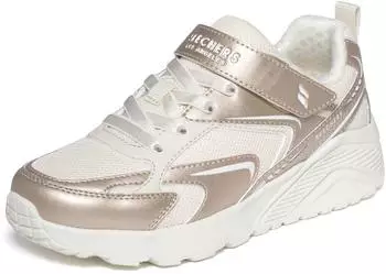 Skechers UNO Lite Vista Strike Sneakers natural synthetic/gold trim