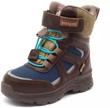 Bisgaard Bruce TexSnow Boot dunkelblau/umbra/dunkelbraun