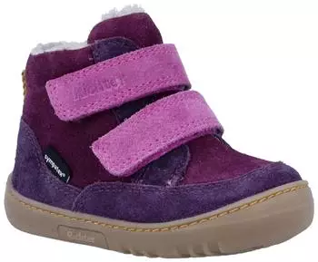 Richter Velcro Shoe aubergine/lady pink